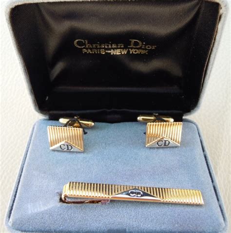 christian dior silk tie|Christian Dior cufflinks men.